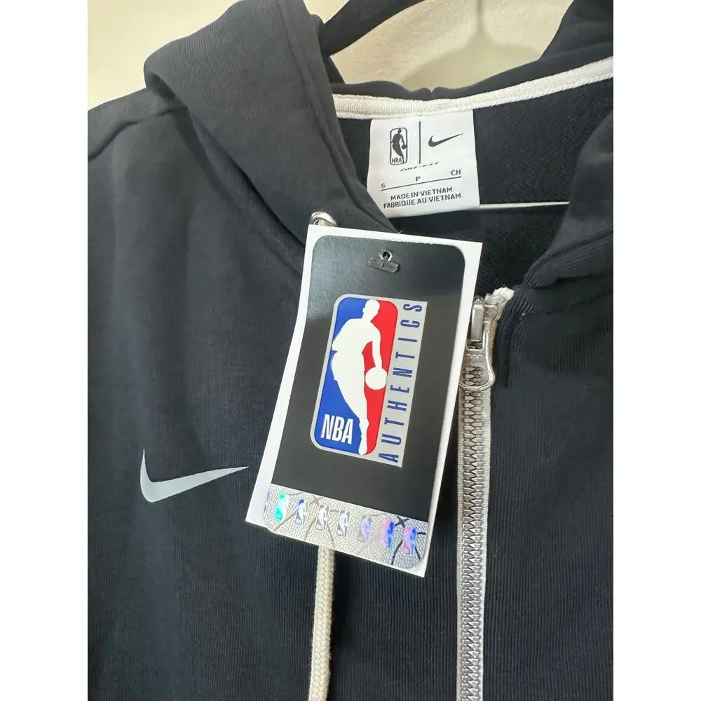 Nike NWT Utah Jazz NBA Standard Issue Full Zip Jacket Hooded Dri Fit Sz S Mens